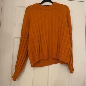 Women's Orange Sweater